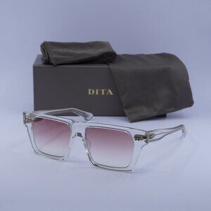 Dita VENZYN DTS720-A-02 Square Sunglasses - Crystal/Mars Cloud